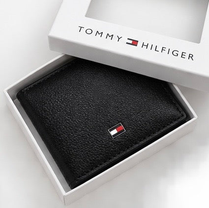 محفظة Tommy Hilfiger جلد طبيعي