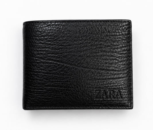 محفظة Zara جلد أسود