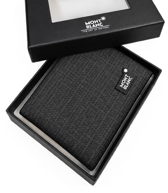 Black Montblanc wallet