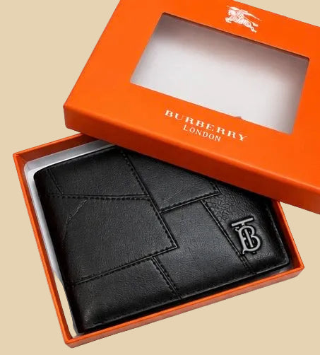 محفظة Burberry جلد طبيعي