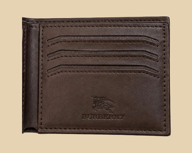 محفظة Burberry جلد طبيعي